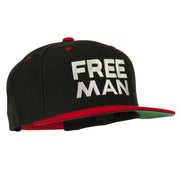 Halloween Freeman Embroidered Snapback Cap