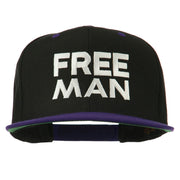 Halloween Freeman Embroidered Snapback Cap