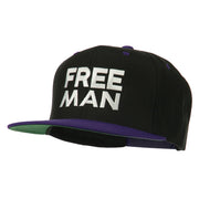 Halloween Freeman Embroidered Snapback Cap