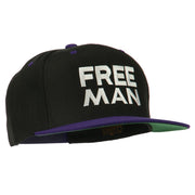 Halloween Freeman Embroidered Snapback Cap