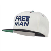 Halloween Freeman Embroidered Snapback Cap