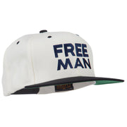 Halloween Freeman Embroidered Snapback Cap