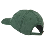 18th Hole Flag for Golf Embroidered Washed Cap