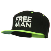 Halloween Freeman Embroidered Snapback Cap