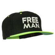 Halloween Freeman Embroidered Snapback Cap