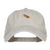 Mini Hot Dog Embroidered Washed Cap