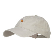 Mini Hot Dog Embroidered Washed Cap