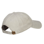 Mini Hot Dog Embroidered Washed Cap