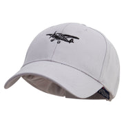 Ethereal Aviation Embroidered Low Profile Structured Cap - Grey OSFM