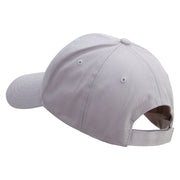 Ethereal Aviation Embroidered Low Profile Structured Cap - Grey OSFM