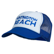 Huntington Beach Embroidered Foam Mesh Back Cap