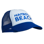 Huntington Beach Embroidered Foam Mesh Back Cap