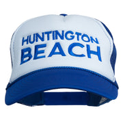 Huntington Beach Embroidered Foam Mesh Back Cap