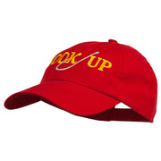 Hook Up Fishing Embroidered Low Profile Cap