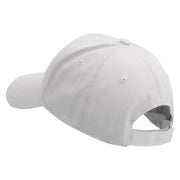 Ethereal Aviation Embroidered Low Profile Structured Cap - White OSFM