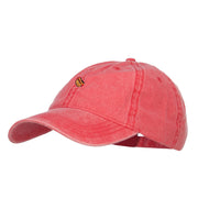 Mini Hot Dog Embroidered Washed Cap