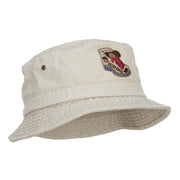 Hiking Shoes Patched Washed Bucket Hat