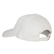 China Flag Map Embroidered Washed Cotton Twill Cap