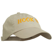 Hook Up Fishing Embroidered Low Profile Cap