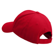 Ethereal Aviation Embroidered Low Profile Structured Cap - Red OSFM