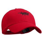 Ethereal Aviation Embroidered Low Profile Structured Cap - Red OSFM