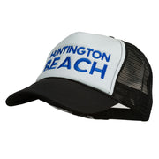 Huntington Beach Embroidered Foam Mesh Back Cap