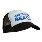 Huntington Beach Embroidered Foam Mesh Back Cap