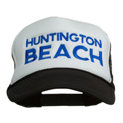 Huntington Beach Embroidered Foam Mesh Back Cap