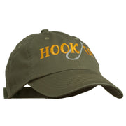 Hook Up Fishing Embroidered Low Profile Cap