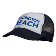 Huntington Beach Embroidered Foam Mesh Back Cap