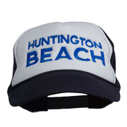 Huntington Beach Embroidered Foam Mesh Back Cap