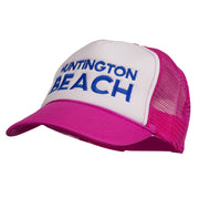 Huntington Beach Embroidered Foam Mesh Back Cap