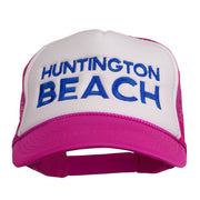 Huntington Beach Embroidered Foam Mesh Back Cap