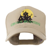 Halloween Ghost Hunting with House Embroidered Cap