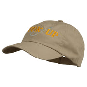 Hook Up Fishing Embroidered Low Profile Cap