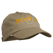 Hook Up Fishing Embroidered Low Profile Cap