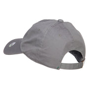 Halloween with Ghost Patched Unstructured Cap