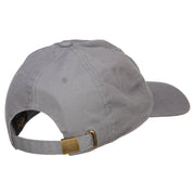 Halloween with Ghost Patched Unstructured Cap