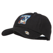 Halloween with Ghost Patched Unstructured Cap