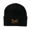 Happy Halloween Boo Embroidered Long Beanie