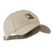 Hawk Head Mascot Embroidered Cap