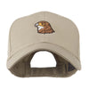 Hawk Head Mascot Embroidered Cap