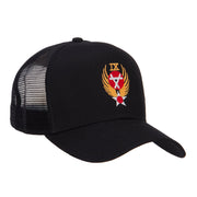 Air Force 9th Command Embroidered Mesh Cap