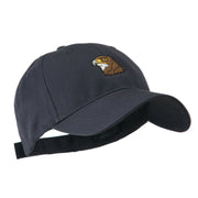 Hawk Head Mascot Embroidered Cap