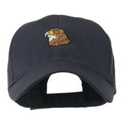 Hawk Head Mascot Embroidered Cap