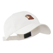 Hawk Head Mascot Embroidered Cap