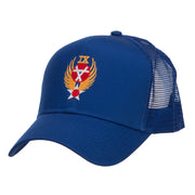 Air Force 9th Command Embroidered Mesh Cap