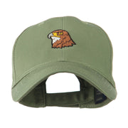 Hawk Head Mascot Embroidered Cap