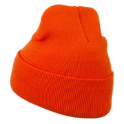 Halloween Happy Jack o Lantern Embroidered Long Beanie