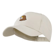 Hawk Head Mascot Embroidered Cap